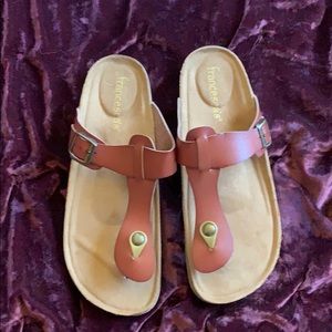 NWOT! Birkenstock inspired sandal Sz 9